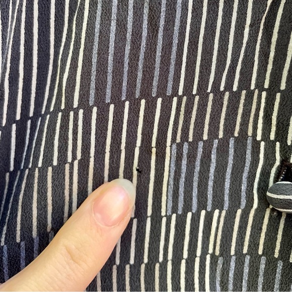 Vintage Epic New York Silk Button-down Blouse - Picture 6 of 7